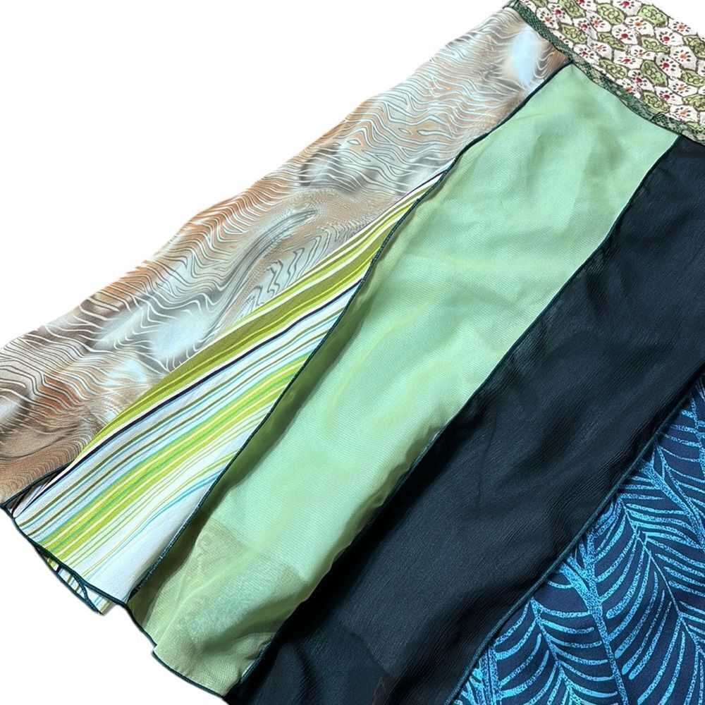 vintage patchwork y2k patterned mixed media fairy… - image 4